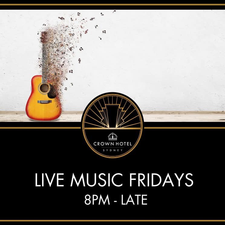 Live Music Fridays - 8pm-Late